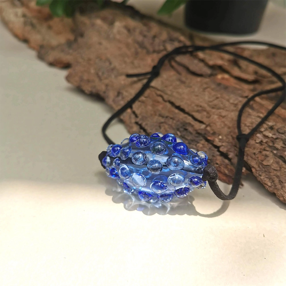 Rustic Horse Earth Series Necklace - Blue Radiance on itshemp.in