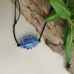 Rustic Horse Earth Series Necklace - Blue Radiance on itshemp.in