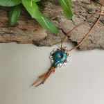 Rustic Horse Earth Series Necklace - Forest Jewel on itshemp.in