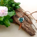 Rustic Horse Earth Series Necklace - Forest Jewel on itshemp.in