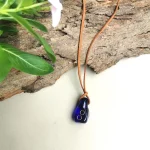 Rustic Horse Earth Series Necklace - Earth Charm Blue on itshemp.in