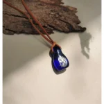 Rustic Horse Earth Series Necklace - Earth Charm Blue on itshemp.in