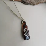 Rustic Horse Earth Series Necklace - Earth Charm Amber on itshemp.in