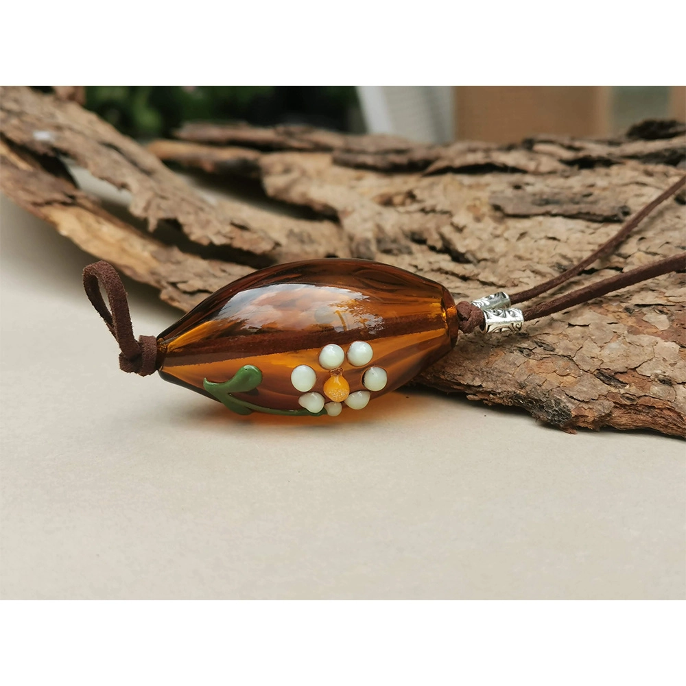 Rustic Horse Flower Series Necklace - Daisies on itshemp.in