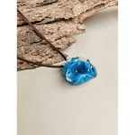 Rustic Horse Flower Series Necklace - Blue Ocean on itshemp.in