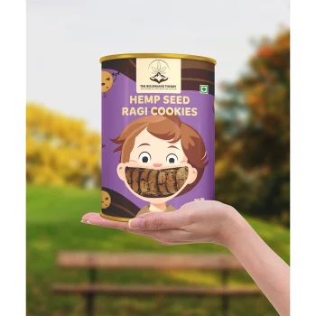 "The Big Bhaang Theory Hemp Seed Ragi Cookies, 200 gms " on itshemp.in