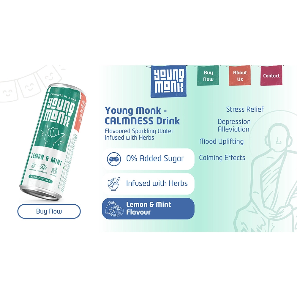 Young Monk - Lemon Mint - Image 3
