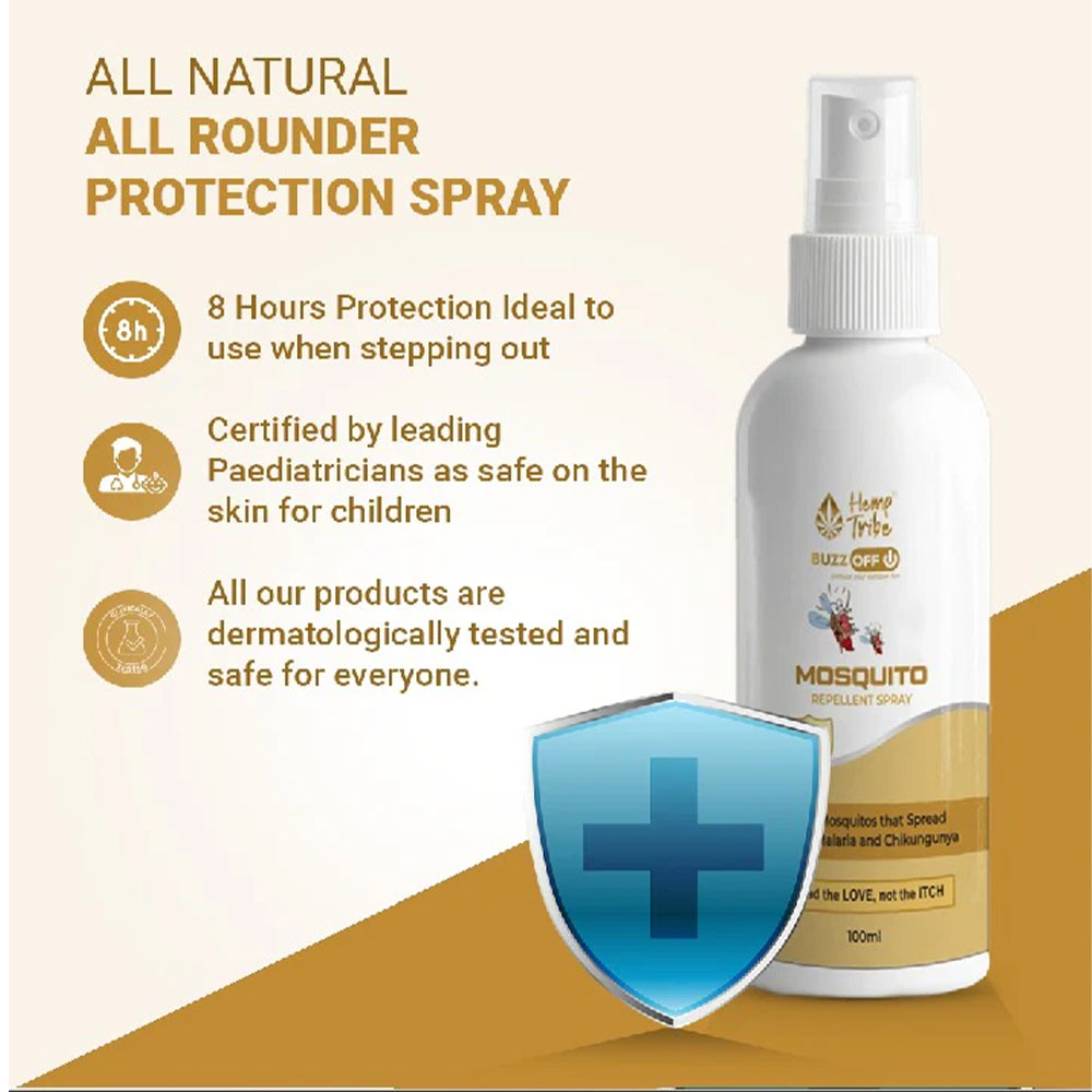 Hemp Tribe BuzzOff  Spray, 100ml - Image 4