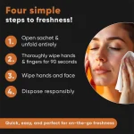 Wype After Smoke Odour Neutralizing & Refreshing Wet Wipes (Pouch of 25) on itshemp.in
