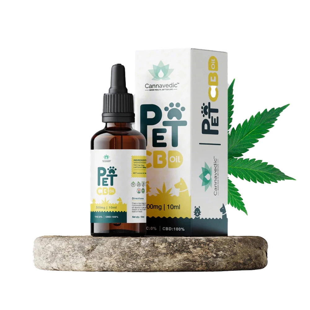Cannavedic Pet CBD Oil, 500mg, 10ml - Image 1