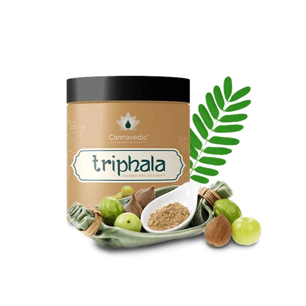 Cannavedic Triphala Extract Capsules – Cleanse and Detoxify(60 capsules) - Image 1