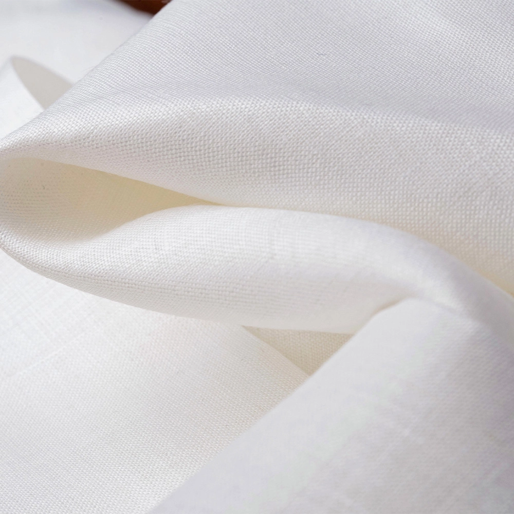 The Hemp Studio Cansa Hemp Fabric, White on itshemp.in