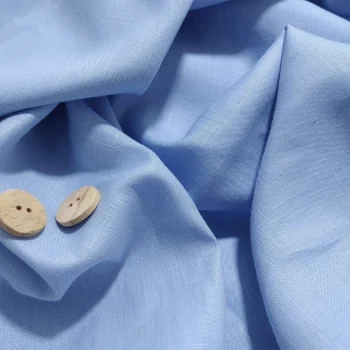 The Hemp Studio Canhamo Hemp Fabric, Blueberry on itshemp.in
