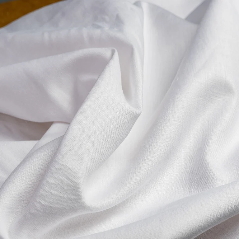 The Hemp Studio Kannabis Hemp Fabric, White fabric