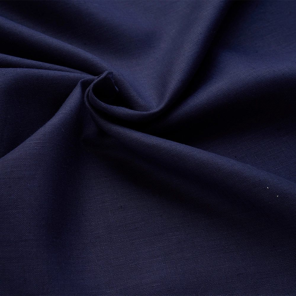 The Hemp Studio Kaycha Hemp Fabric, Yankees Blue - Image 4