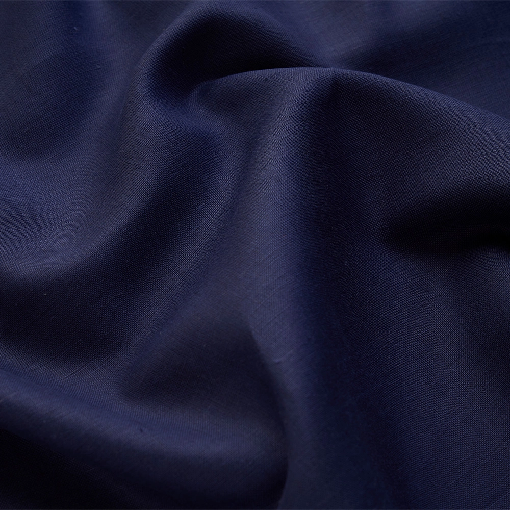 The Hemp Studio Kaycha Hemp Fabric, Yankees Blue - Image 3