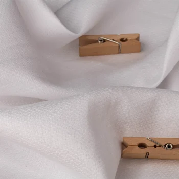 The Hemp Studio Makana – H1 Hemp Fabric, White on itshemp.in