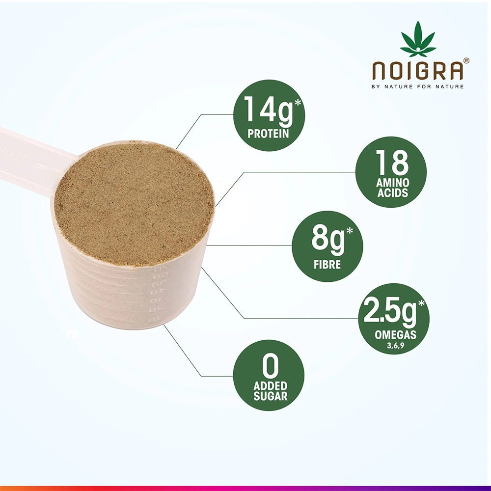 Noigra Hemp Protein Powder Combo pack, Natural + Vanilla + Chocolate, (540 grams X3) on itshemp.in