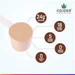 Noigra Hemp Protein Powder Combo pack, Natural + Vanilla + Chocolate, (540 grams X3) on itshemp.in
