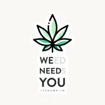 Weed Needs You Sticker (2x4 inch) - ITSHEMP SWAG Collection