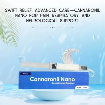 CannazoIndia Cannaronil Nano CBD Oil Nebulizer Solution, 5gm on itshemp.in