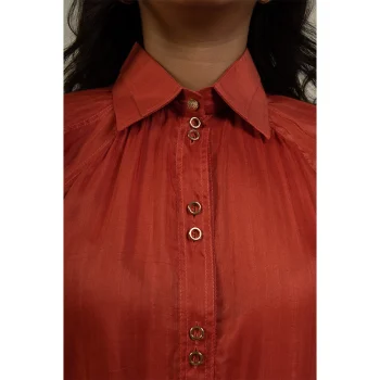 Hemis Double Collar Shirt, Astro Dust on itshemp.in