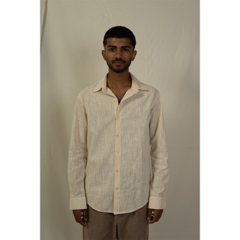 Hemis Classic Everyday Shirt, Light Beige on itshemp.in
