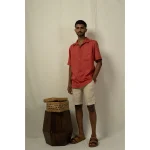 Hemis Pleated Placket Shirt, Astro Dust on itshemp.in
