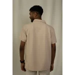 Hemis Waffled Polo, Soft Beige on itshemp.in