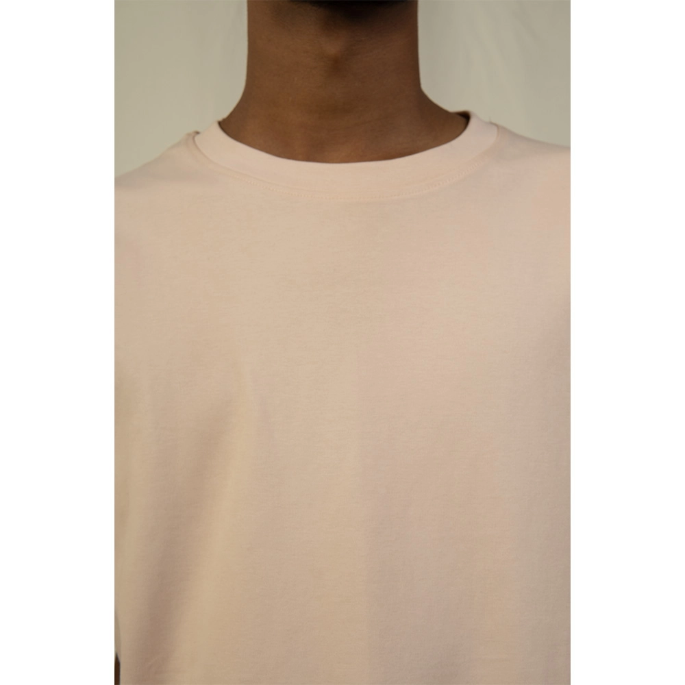Hemis Round Neck T-Shirt, Nude Beige on itshemp.in