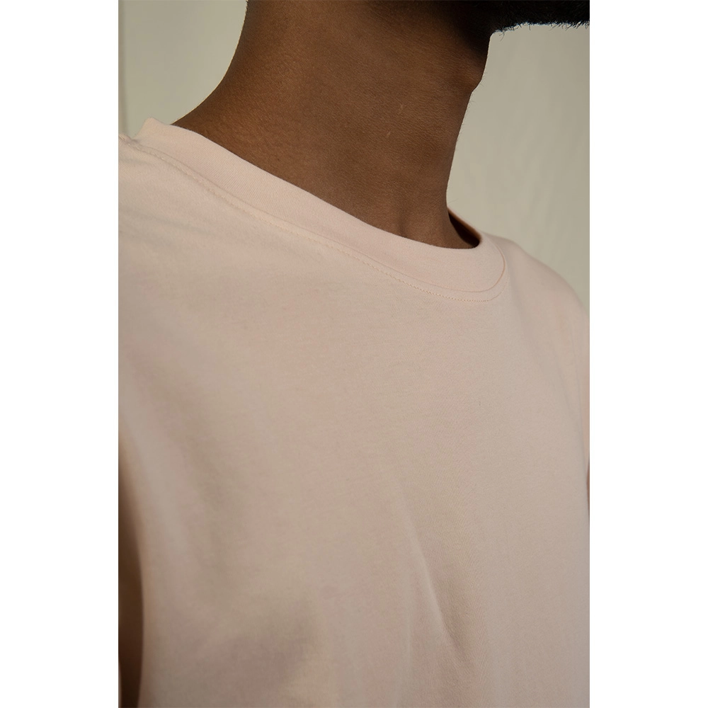 Hemis Round Neck T-Shirt, Nude Beige on itshemp.in
