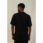 Hemis Round Neck T-Shirt, Smooth Black on itshemp.in