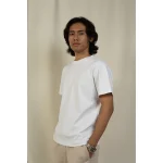Hemis Round Neck T-Shirt, Soft Whiteon itshemp.in