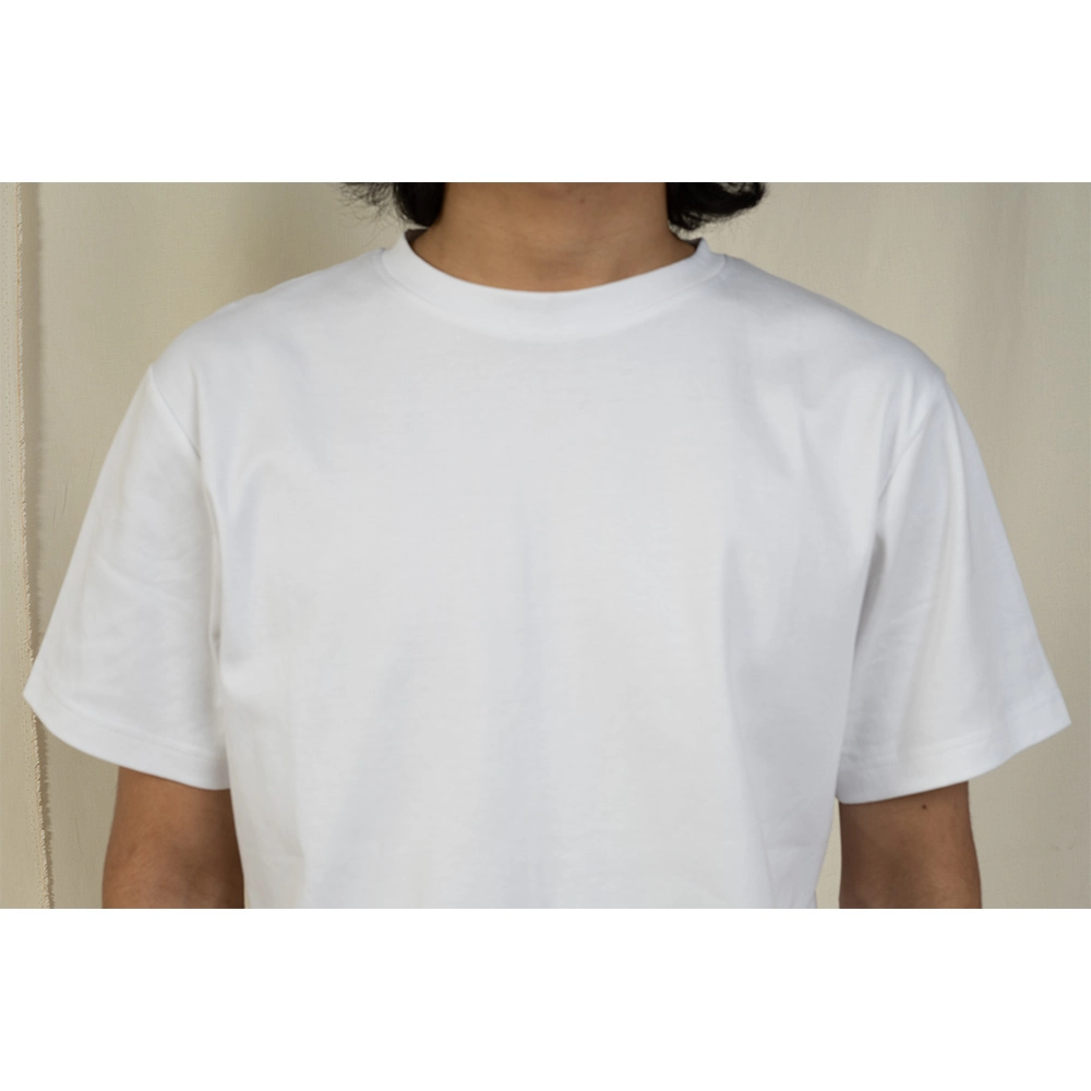 Hemis Round Neck T-Shirt, Soft Whiteon itshemp.in
