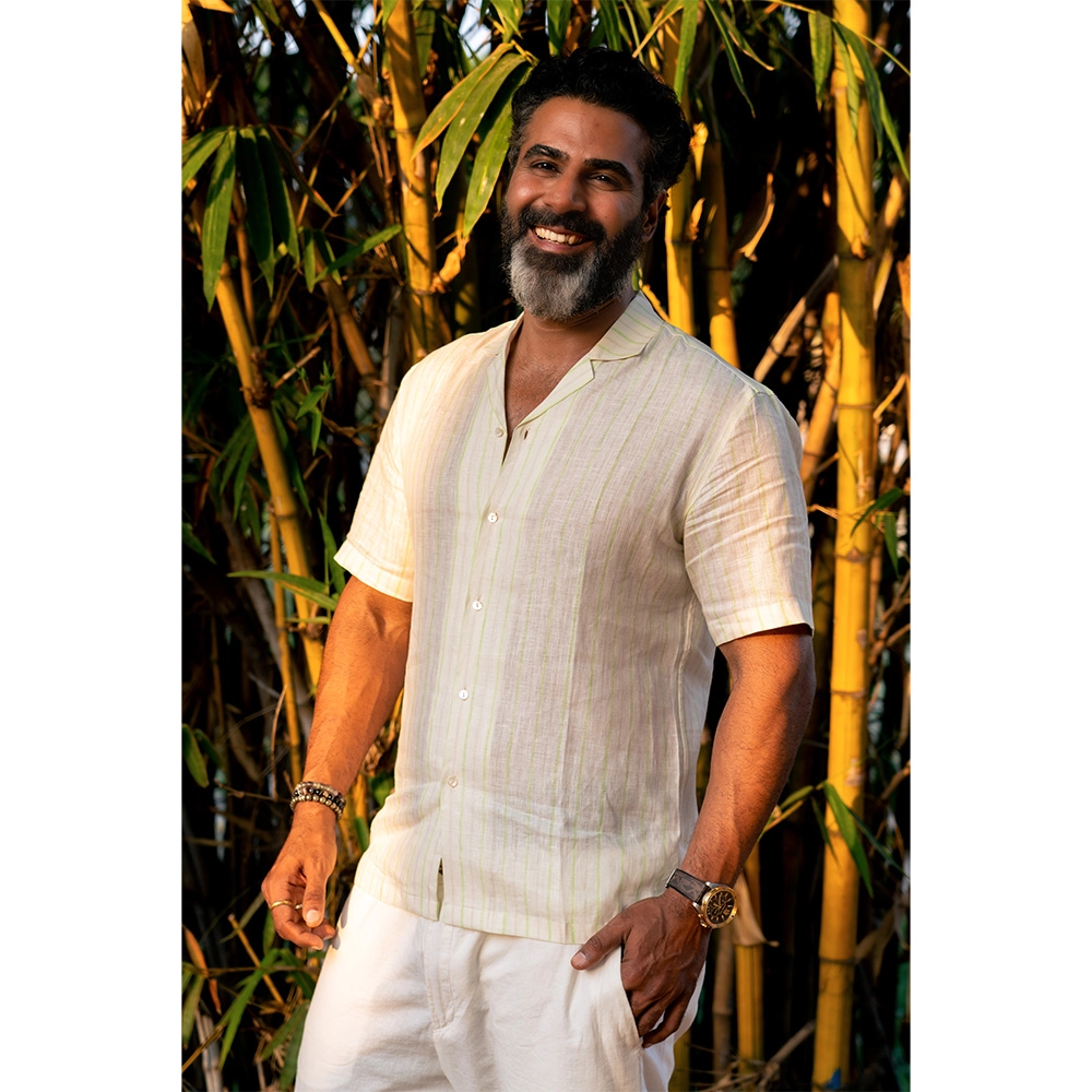 Hemis Lux Ray Contoured-Yoke Shirt on itshemp.in