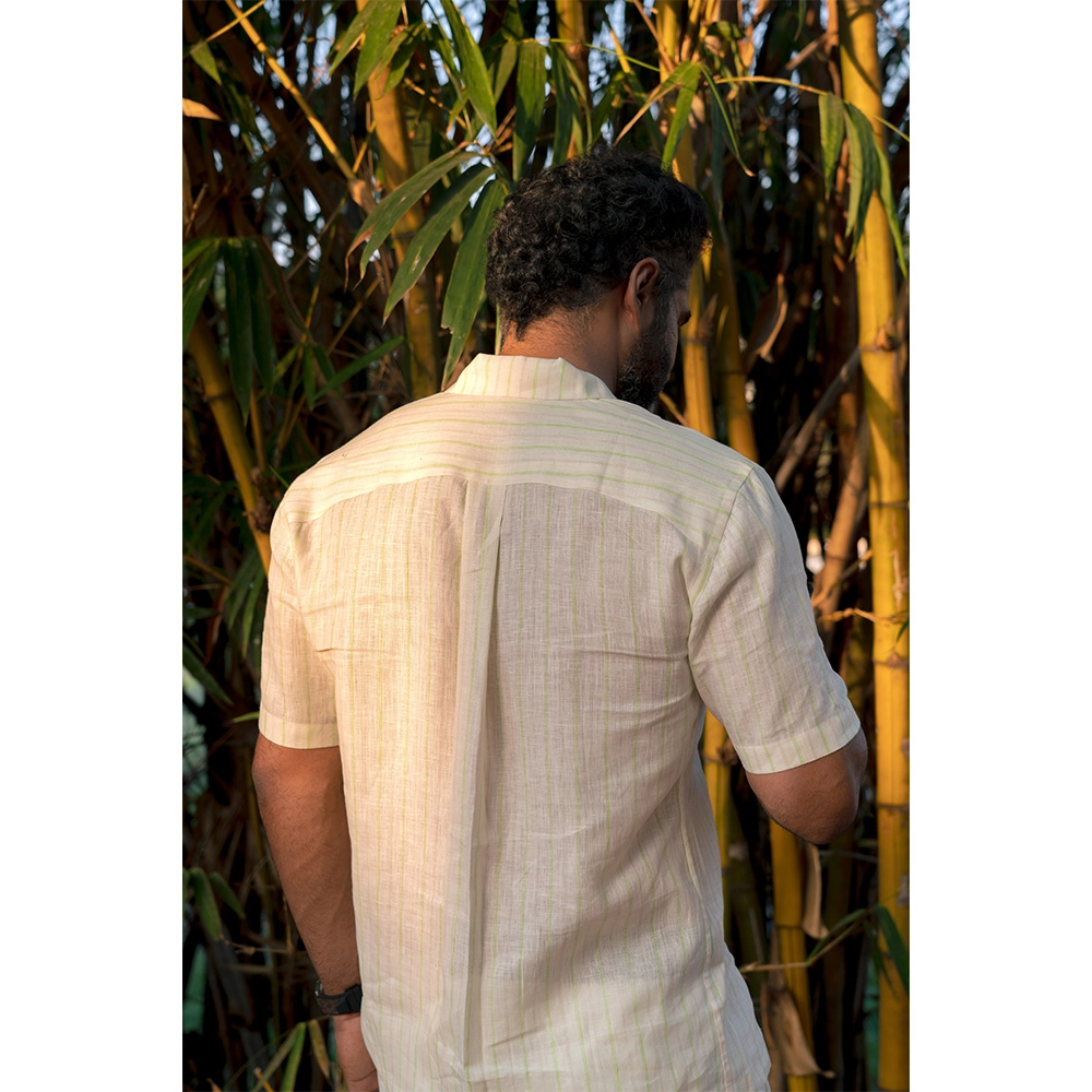 Hemis Lux Ray Contoured-Yoke Shirt on itshemp.in