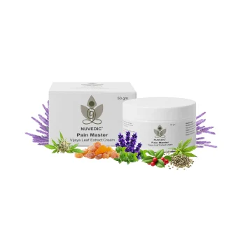 Nuvedic Pain Master Vijaya Leaf Extract Cream, 50gm on itshemp.in