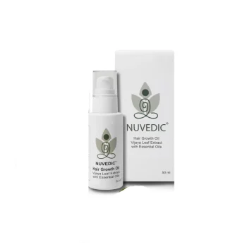 Nuvedic Hair Growth Oil Vijaya Leaf Extract with Essential Oils 50ml on itshemp.in