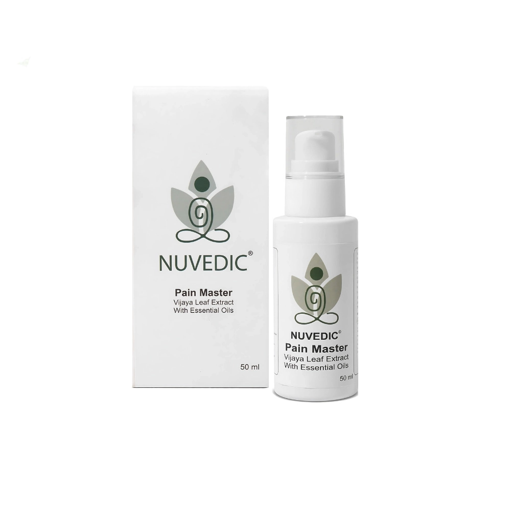 Nuvedic Pain Master Vijaya Leaf Extract With Essential Oils 50ml on itshemp.in