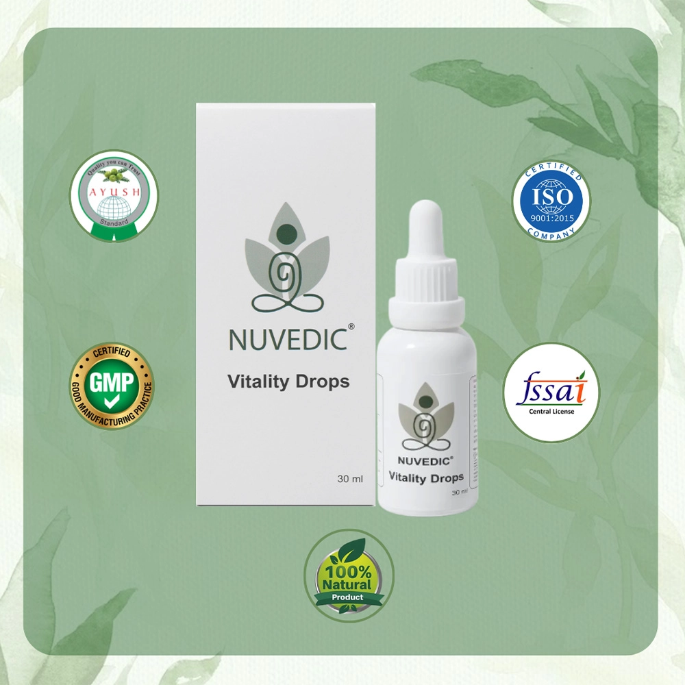 Nuvedic Vitality Drops 30 ml on itshemp.in