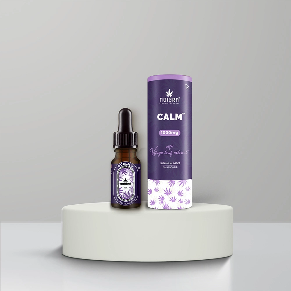 Noigra Calm Sublingual Drops, (10ml - 30ml) on itshemp.in