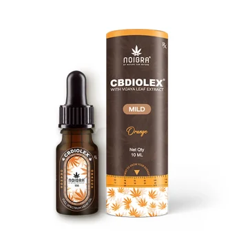 Noigra CBDIOLEX Sublingual Drops, Orange, (Mild), (10ml - 30ml) on itshemp.in