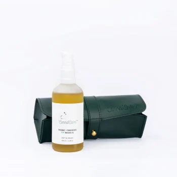 River Remedy Hemp Massage Oil-Rosemary + Frankincense on itshemp.in