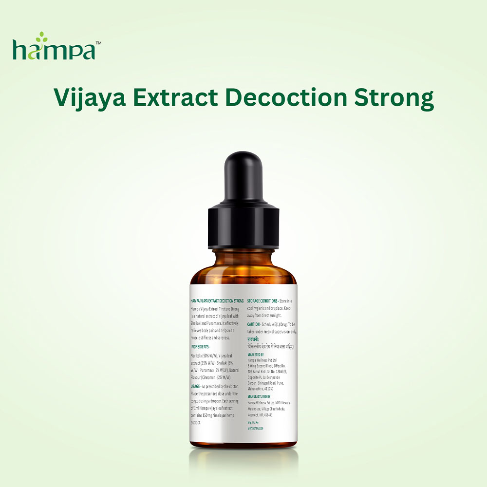 Hampa Vijaya Extract Decoction Strong 10ml - Image 2