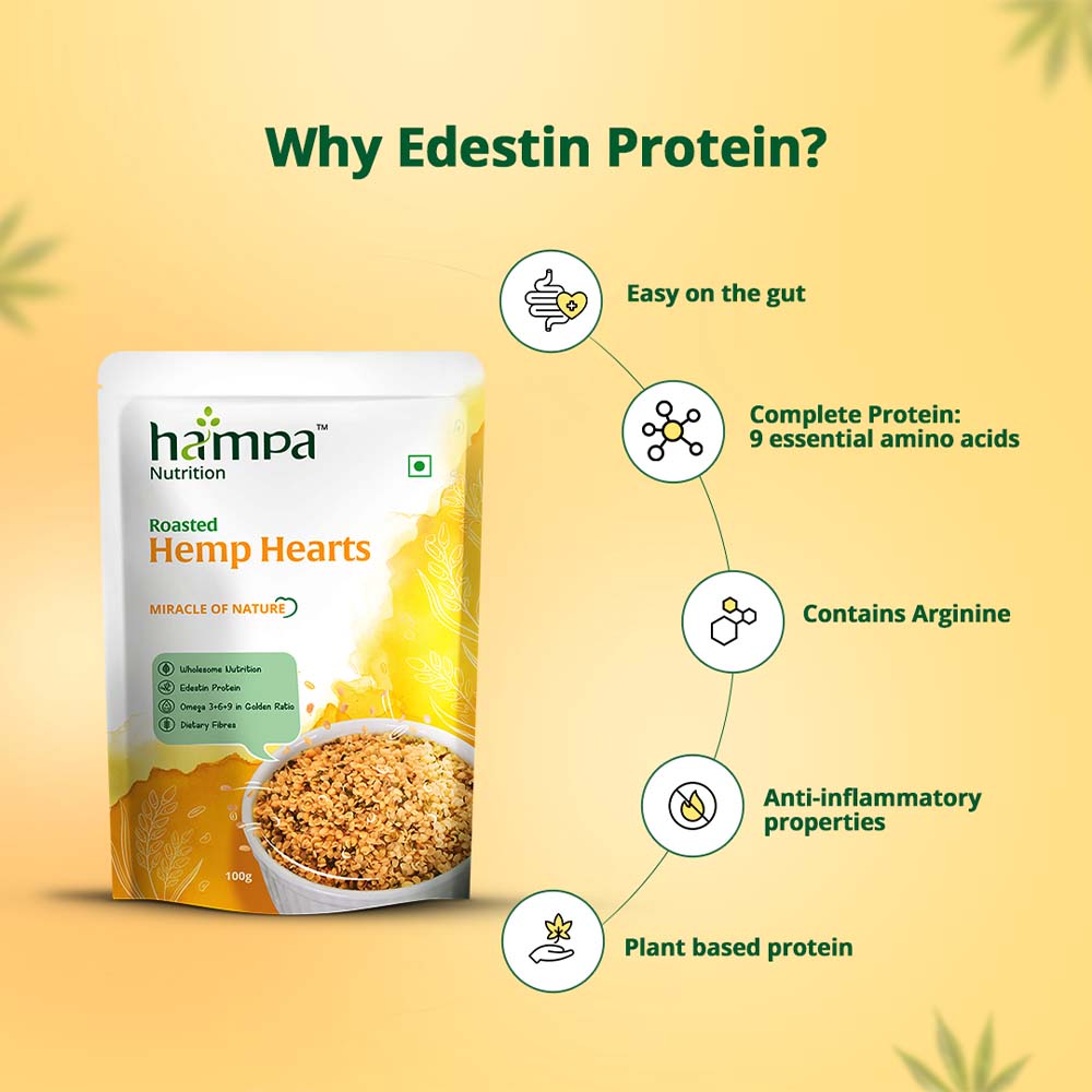 Roasted Hemp Hearts- Plain Roasted 100g - Image 3