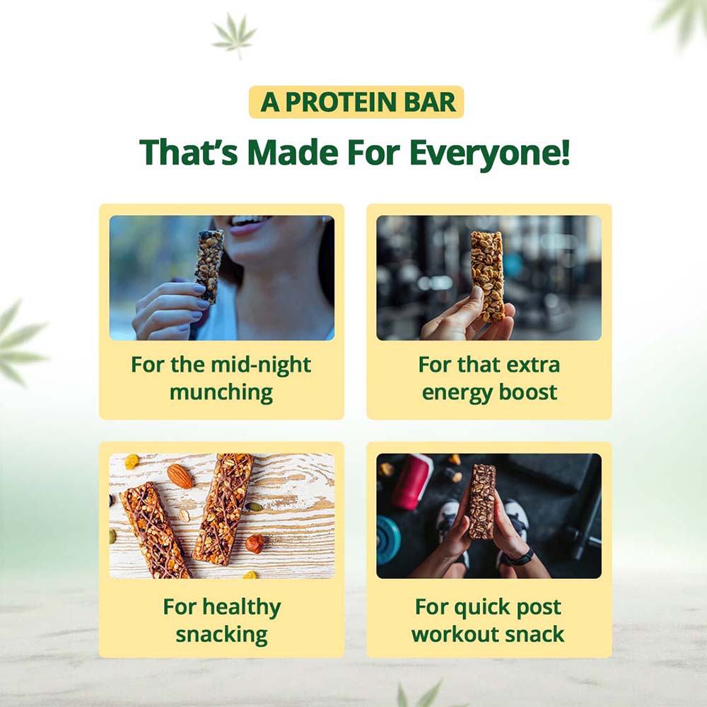 Hampa Hemp Protein Bar 50g - Mango Peanut - Pack of 3 - Image 8