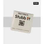 "Stubb - Portable Ashtray - EVA Plastic, White on itshemp.in