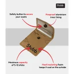 "Stubb - Portable Ashtray - Kraft Paper, Brown on itshemp.in