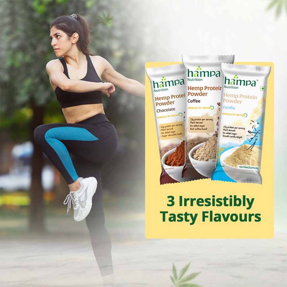 Hampa Protein Powder- Mixed Flavours, Pack of 3 - Image 9