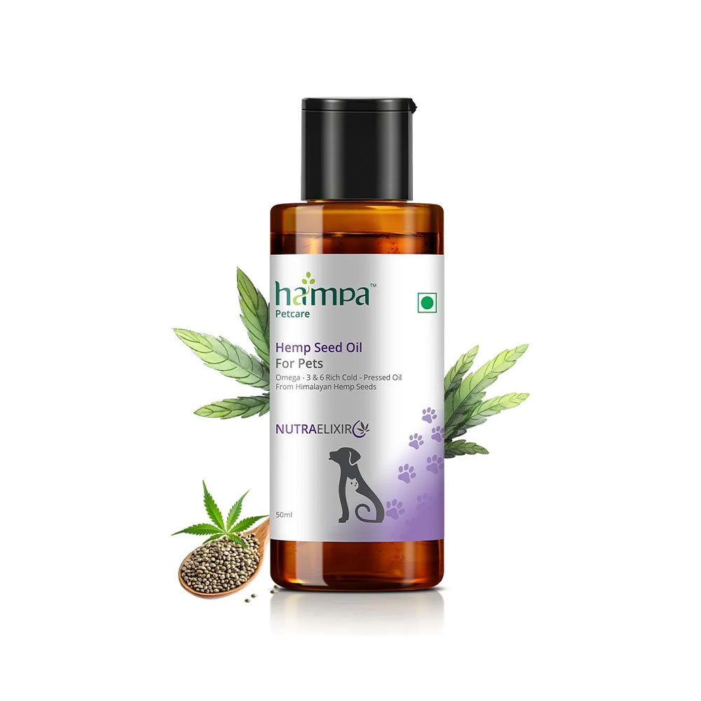 HA150061_5 Hampa Hemp Seed Oil for Pets, 50 ml - Image 1
